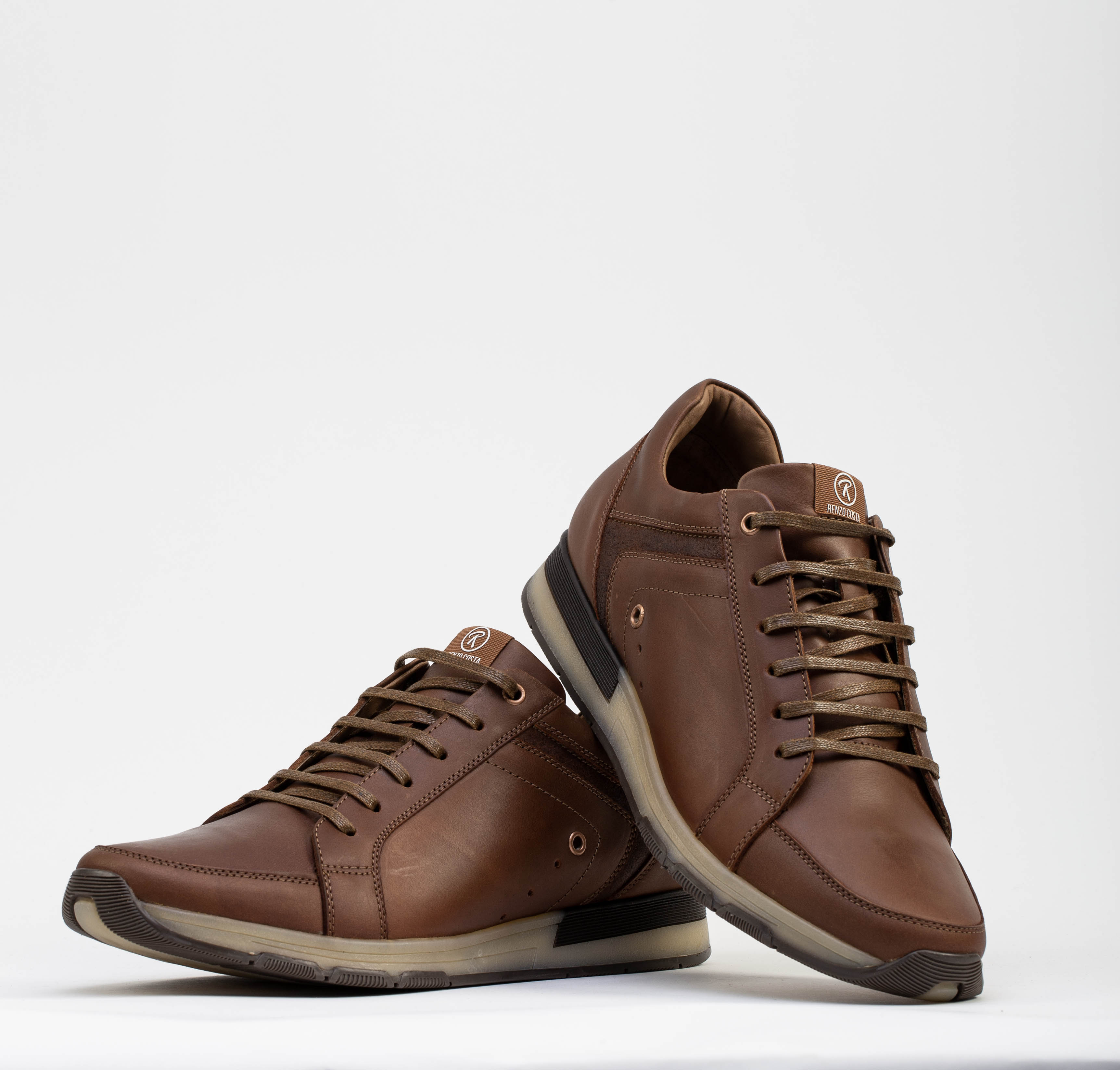 RENZO COSTA-SNEAKERS STORMLINE ZPC 2159 BUFALO TOSTADO - 5
