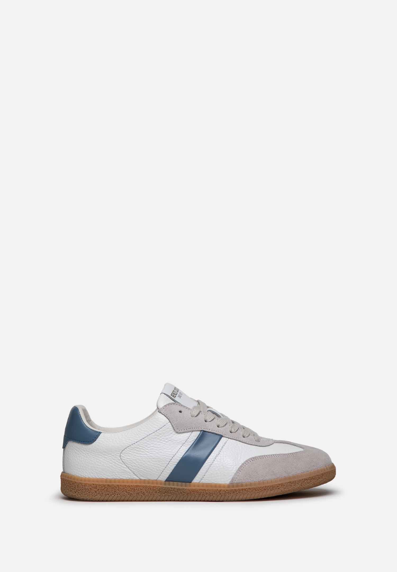 RENZO COSTA-SNEAKERS AXIS ZPC 2556 WHITE / BLUE - 1