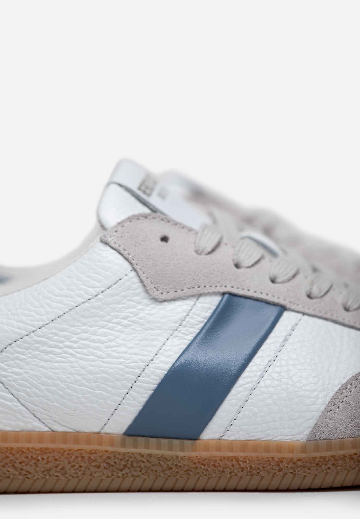 RENZO COSTA-SNEAKERS AXIS ZPC 2556 WHITE / BLUE - 4