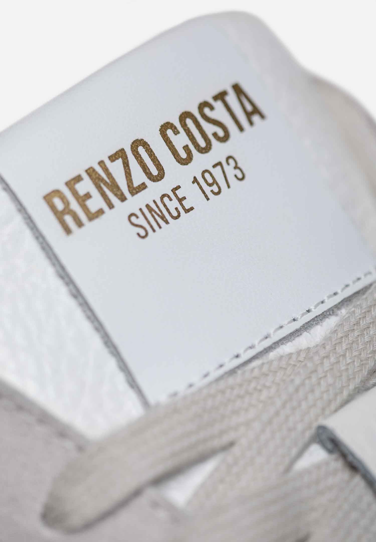 RENZO COSTA-SNEAKERS AXIS ZPC 2556 WHITE / BLUE - 6