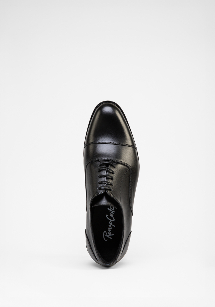 RENZO COSTA-ZAPATOS PRIME LEATHER ZPC 2493 CRUST NEGRO - 4