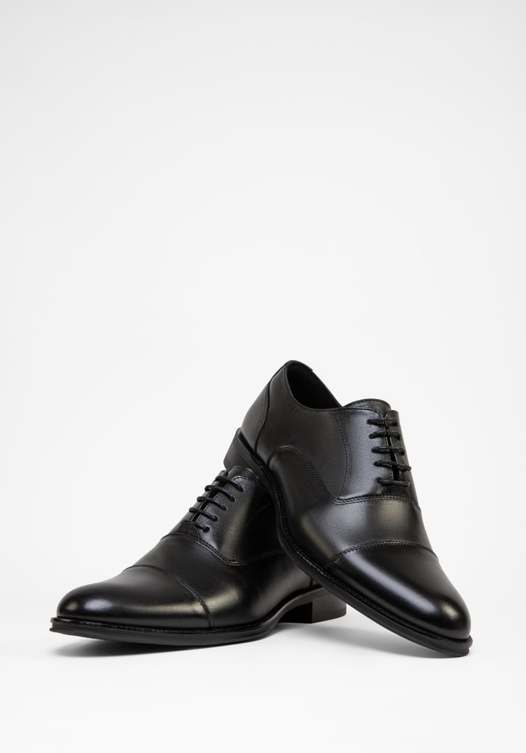 RENZO COSTA-ZAPATOS PRIME LEATHER ZPC 2493 CRUST NEGRO - 6