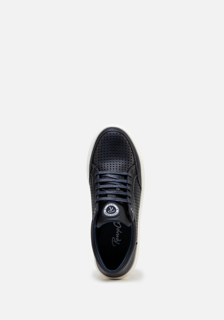 RENZO COSTA-SNEAKERS VANGUARD ZPC 2270 RUSTICO AZUL - 4