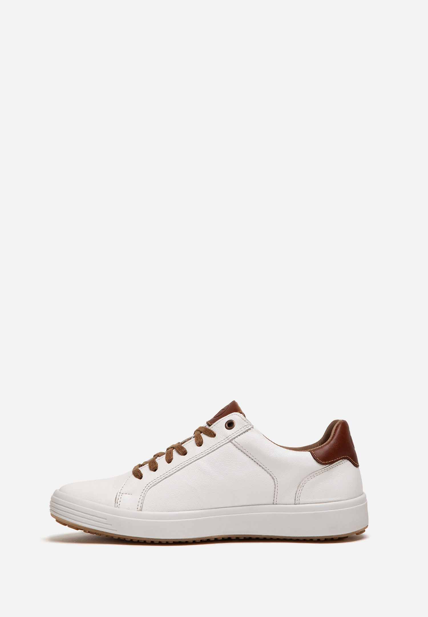 RENZO COSTA-SNEAKERS METRO ONE ZPC 2575 BLANCO / TOSTADO - 4