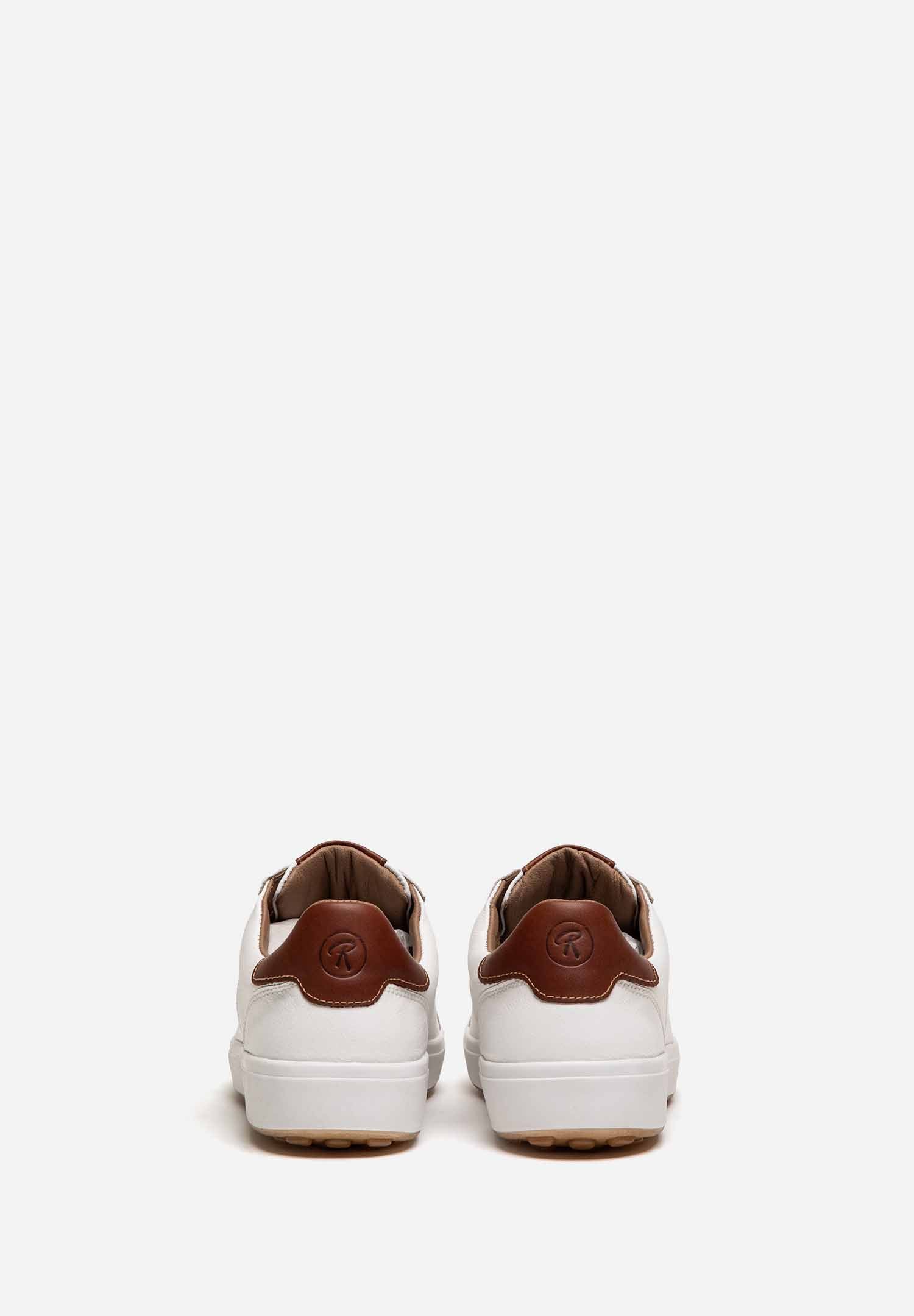 RENZO COSTA-SNEAKERS METRO ONE ZPC 2575 BLANCO / TOSTADO - 5