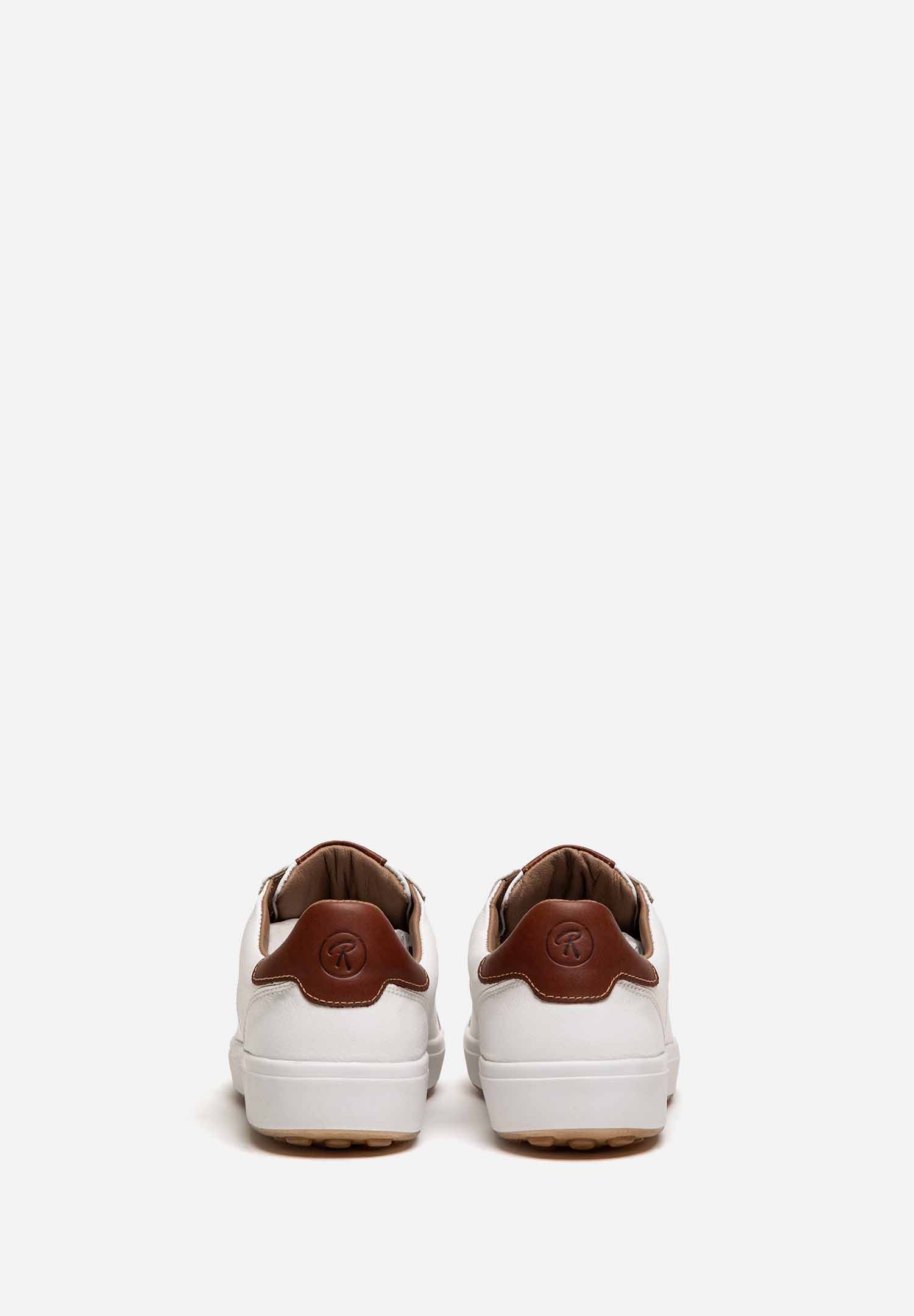 RENZO COSTA-SNEAKERS METRO ONE ZPC 2575 BLANCO / TOSTADO - 5