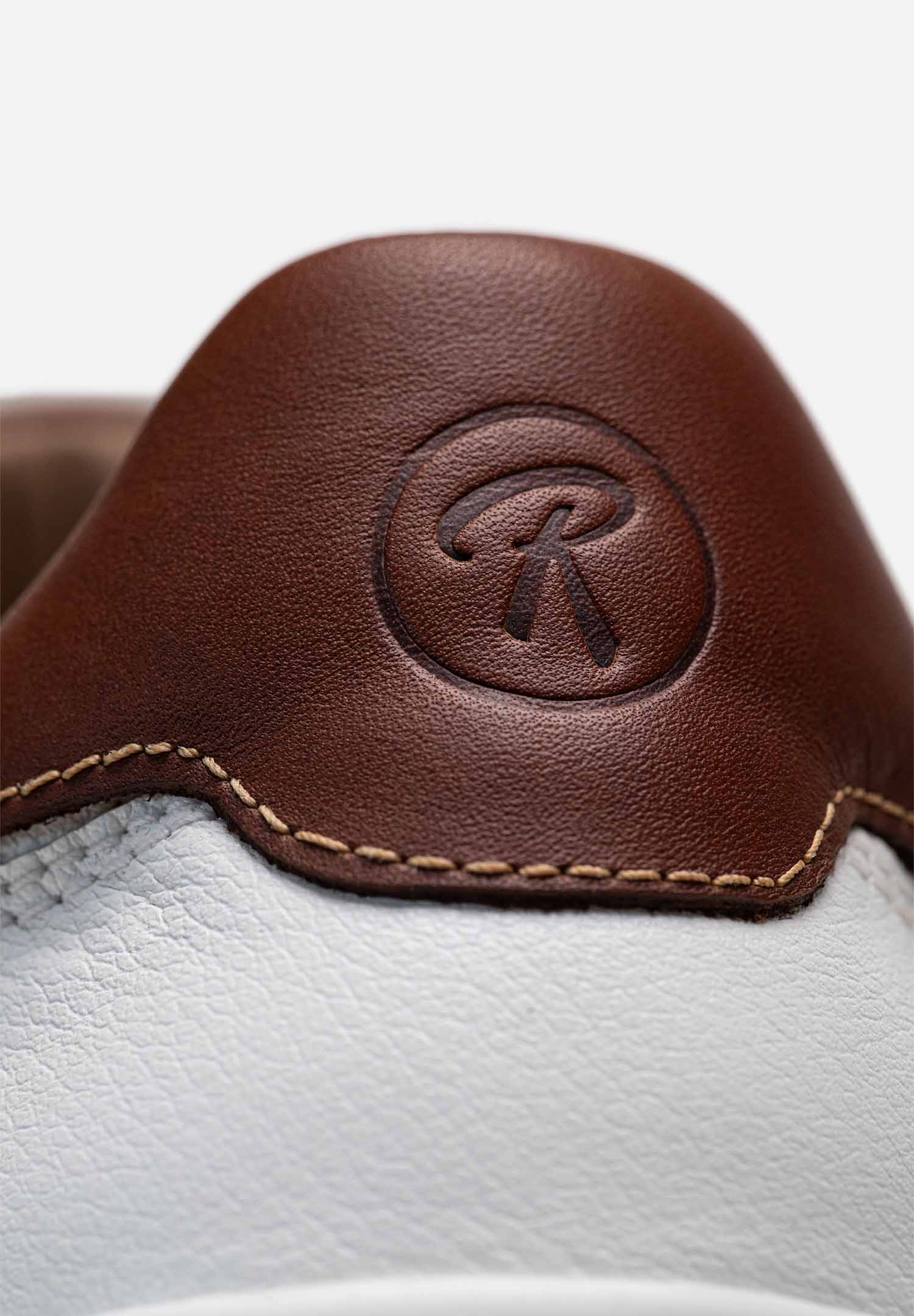 RENZO COSTA-SNEAKERS METRO ONE ZPC 2575 BLANCO / TOSTADO - 6
