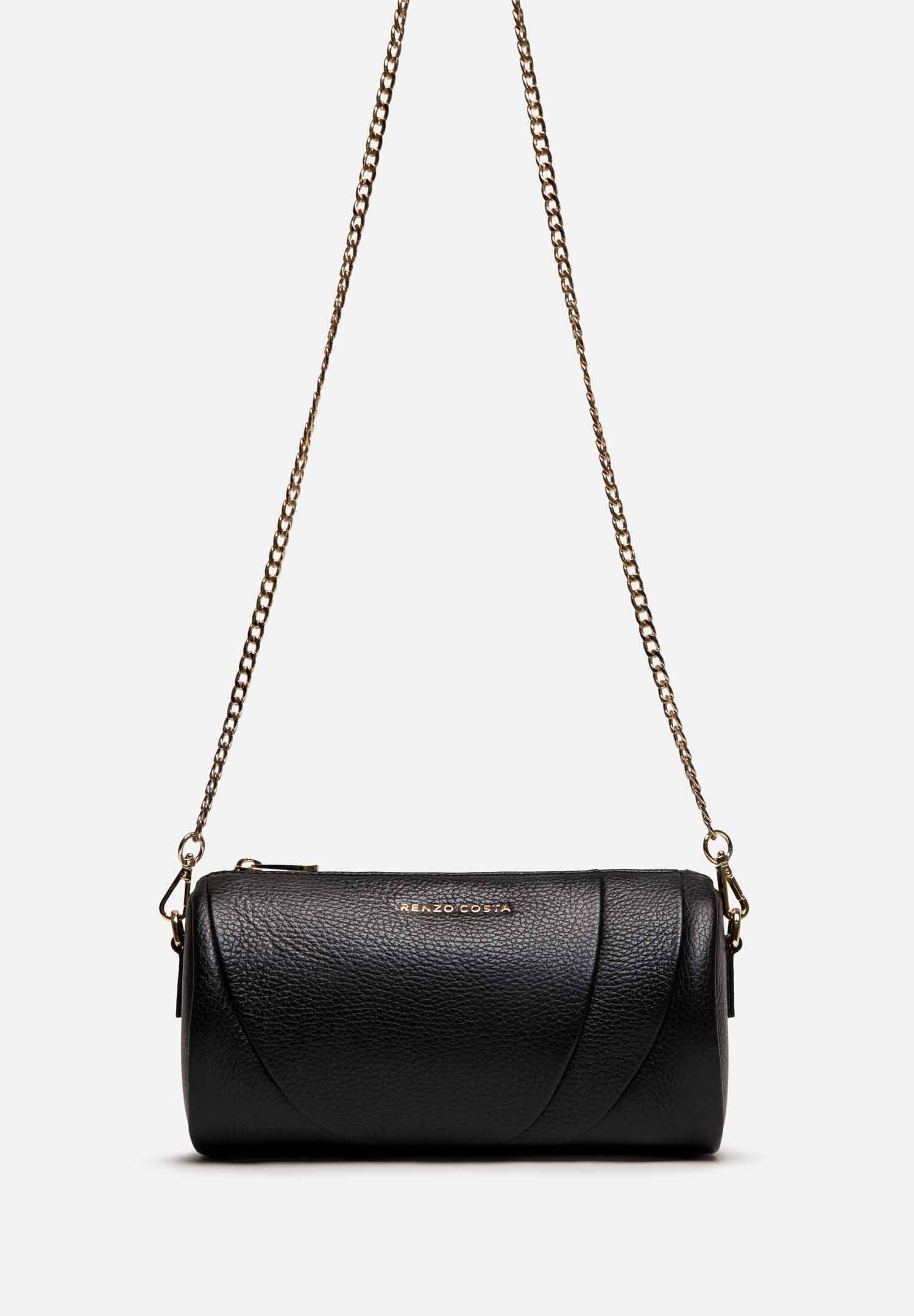 RENZO COSTA-CARTERA BARREL SOFT RCD 2505 D28 NERO LUX - 1