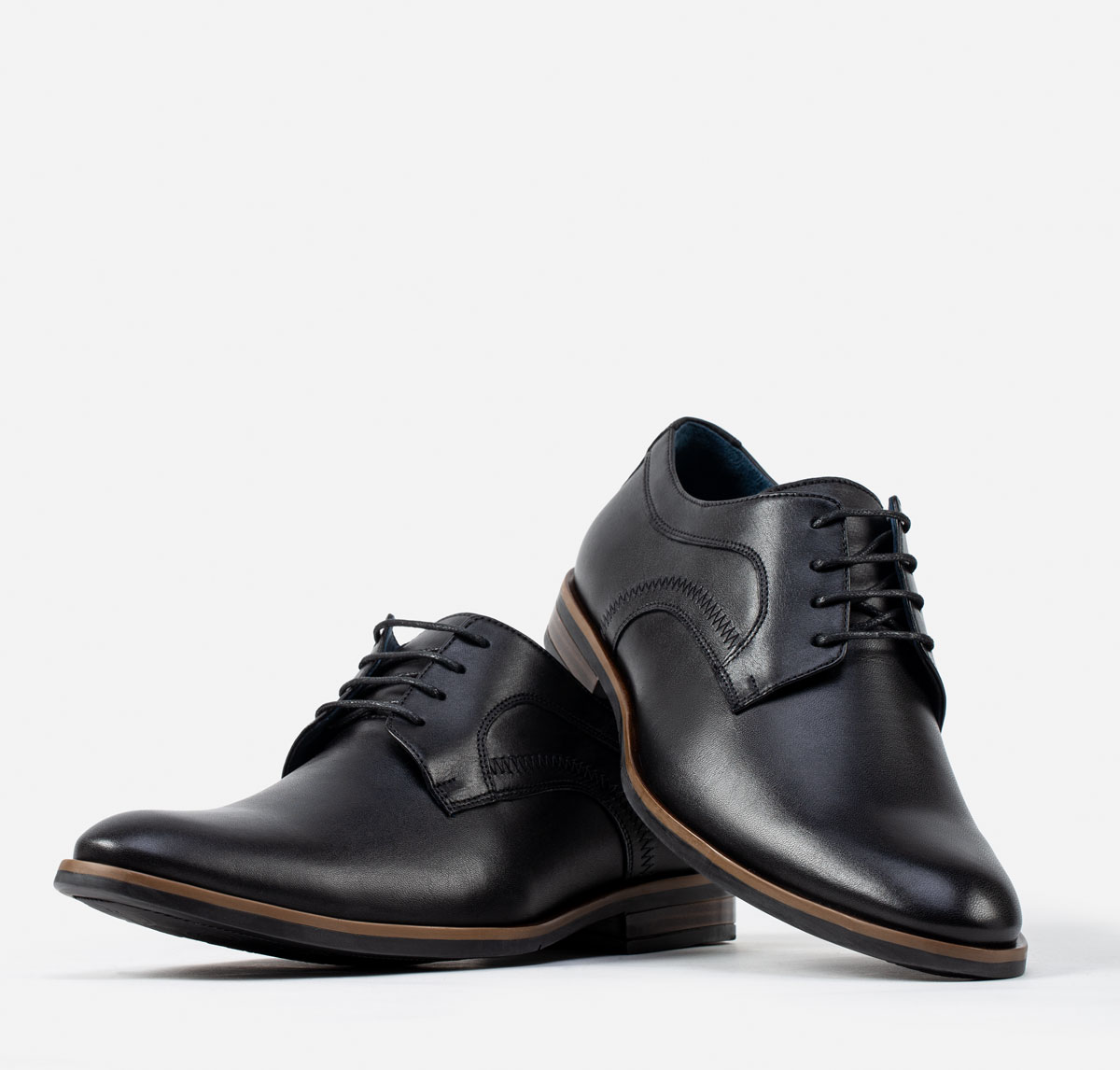 RENZO COSTA-ZAPATOS WALKFORD ZPC 2264 CRUST NEGRO - 5
