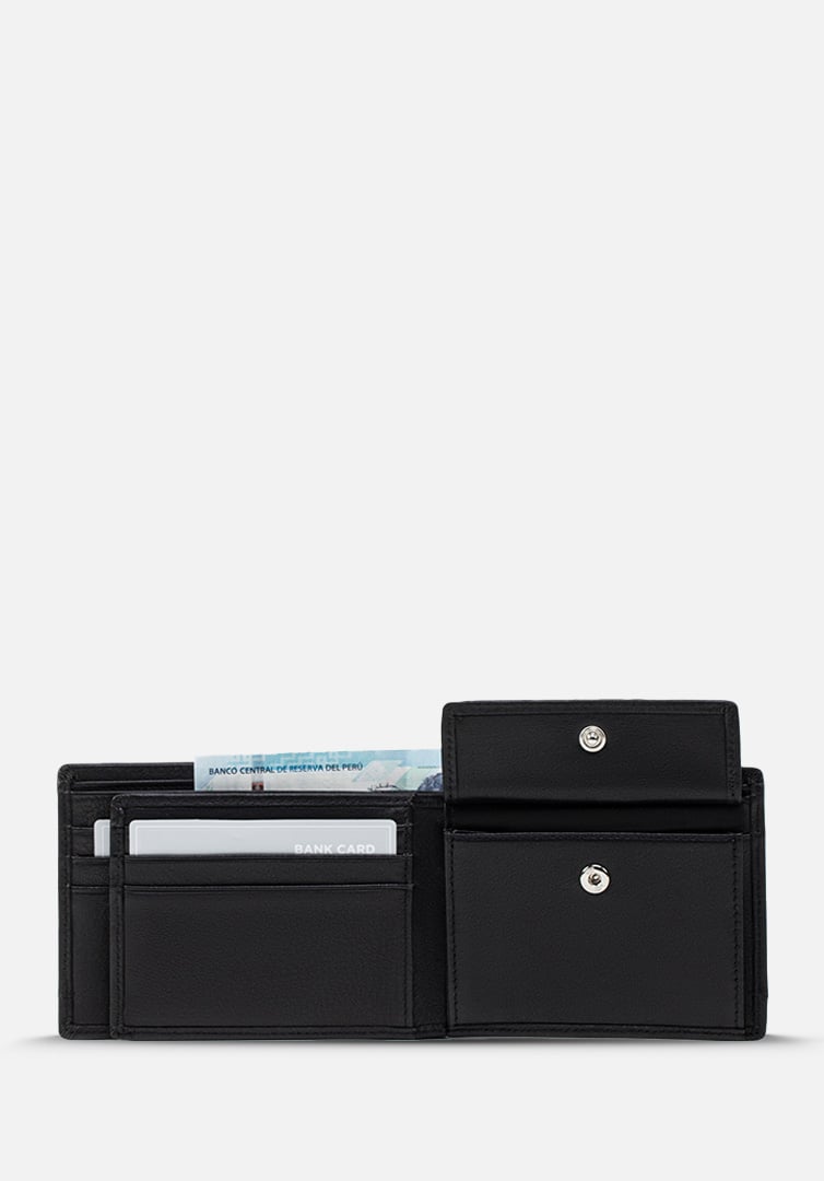 RENZO COSTA-BILLETERA WPC 2154 WPC 2154 1 BLACK / 9 DARK RED LUX - 4