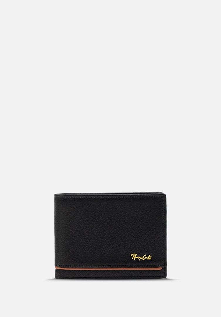 RENZO COSTA-BILLETERA WPC 2154 WPC 2154 1 BLACK / 10 YELLOW BROWN LUX - 1