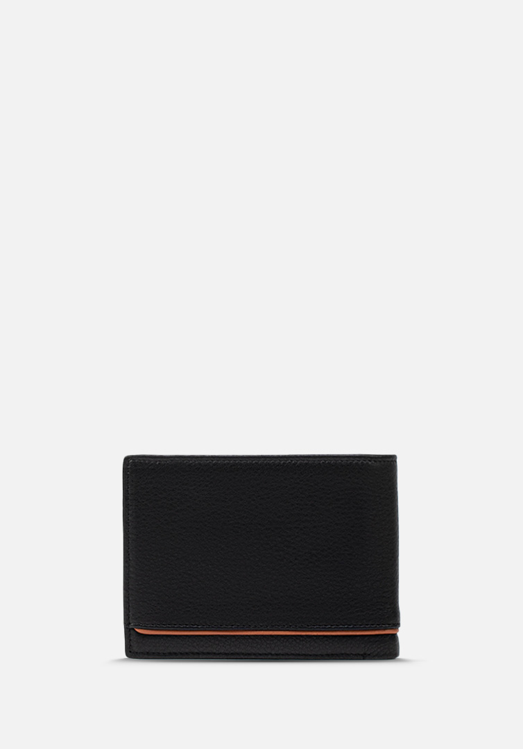 RENZO COSTA-BILLETERA WPC 2154 WPC 2154 1 BLACK / 10 YELLOW BROWN LUX - 2