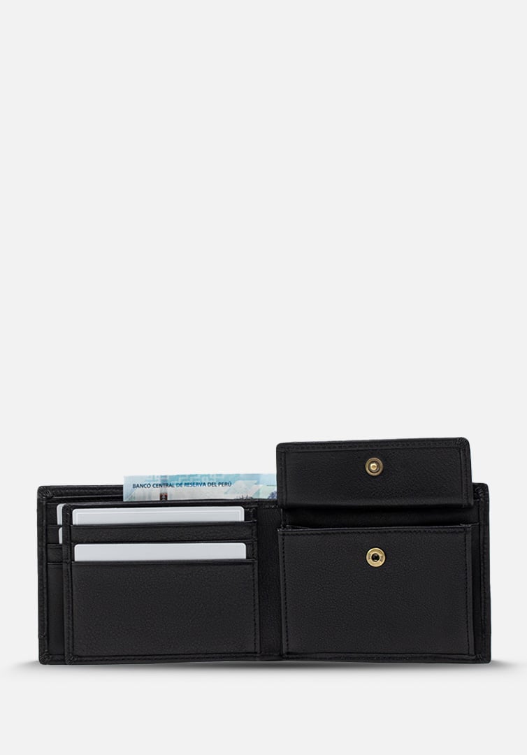 RENZO COSTA-BILLETERA WPC 2154 WPC 2154 1 BLACK / 10 YELLOW BROWN LUX - 4