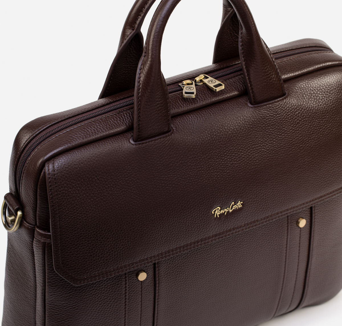 RENZO COSTA-MALETIN DOWNTOWN MLC 2352 800 DK BROWN LUX - 4