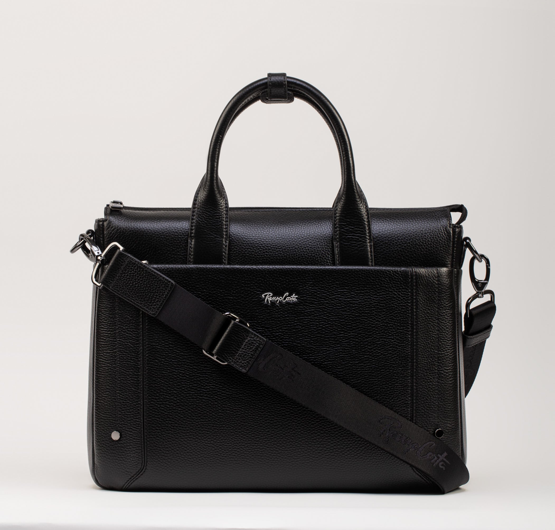 RENZO COSTA-MALETIN PORTATIL CLASICO MLC 2351 1 BLACK LUX - 5
