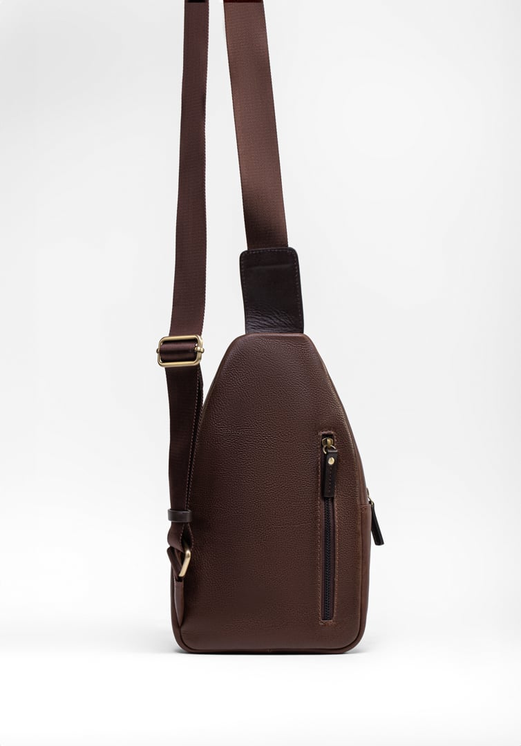 RENZO COSTA-CHEST BAG CHEST BAG MULTIPROPOSITO CBC 2353 BROWN / T.MORO - 2
