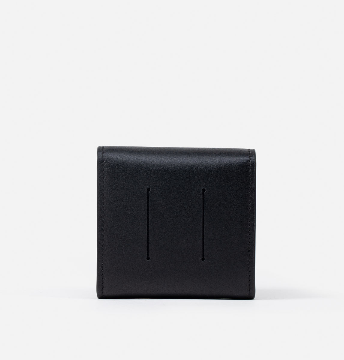 RENZO COSTA-MONEDERO CASUAL CON DETALLE DE LINEA EN CONTRASTE MOC 2254 1 BLACK / 5 TAN - 2
