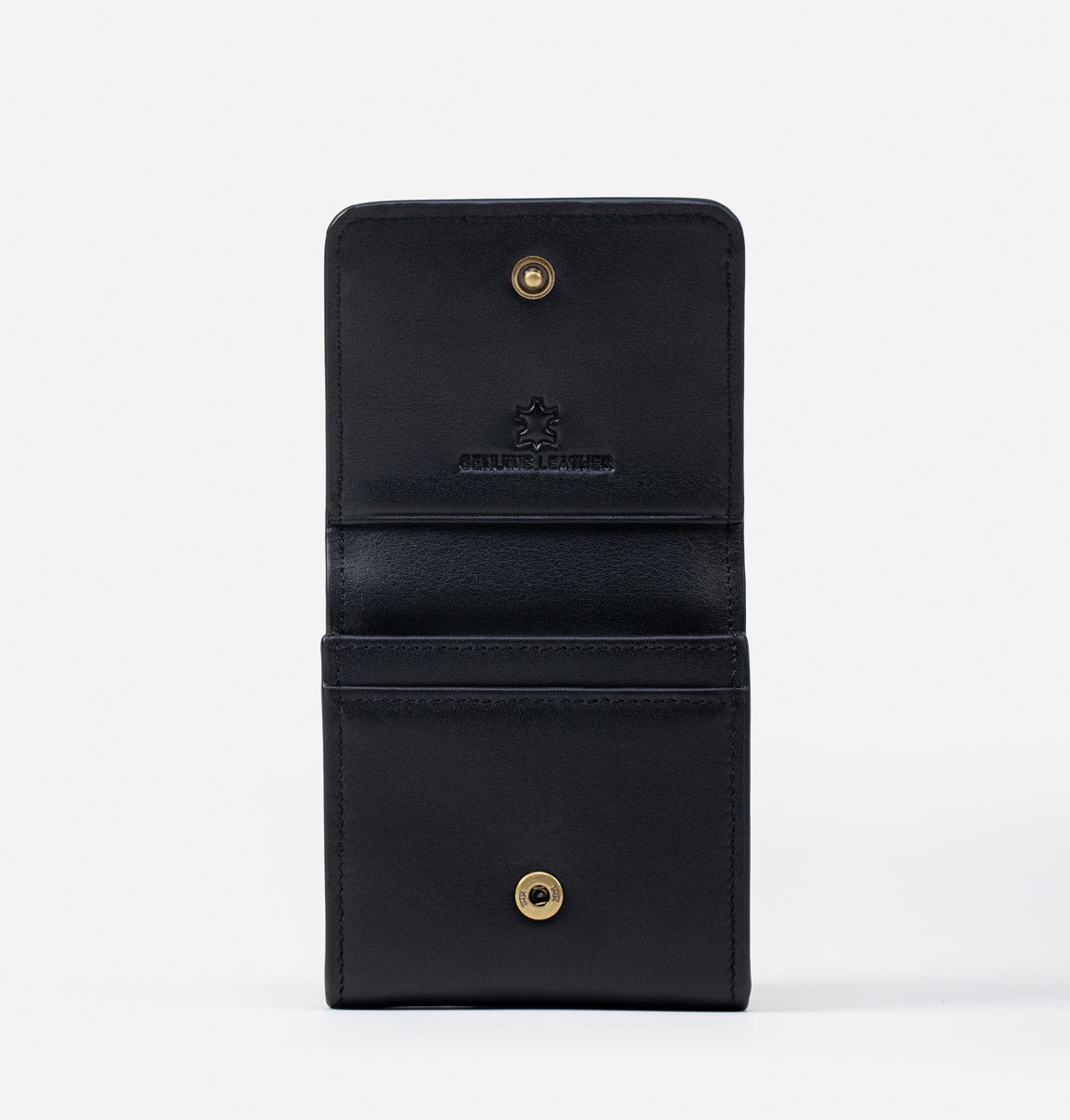 RENZO COSTA-MONEDERO CASUAL CON DETALLE DE LINEA EN CONTRASTE MOC 2254 1 BLACK / 5 TAN - 3