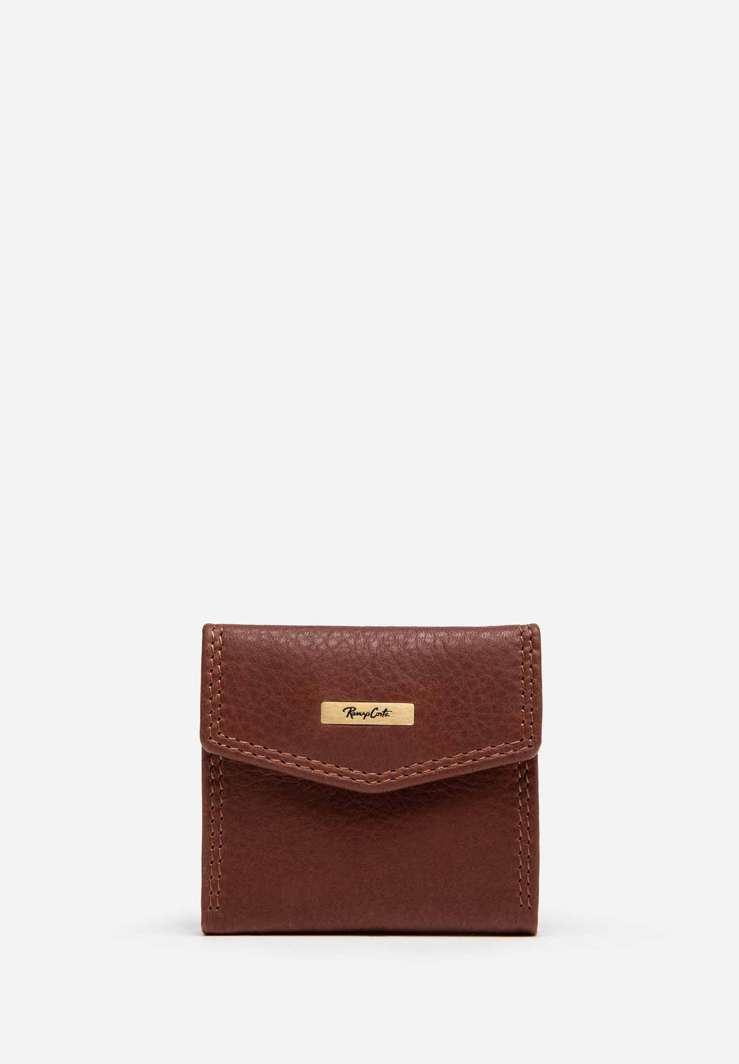 RENZO COSTA-PORTA MONEDA EDGE PMC 2553 MARRONE - 1