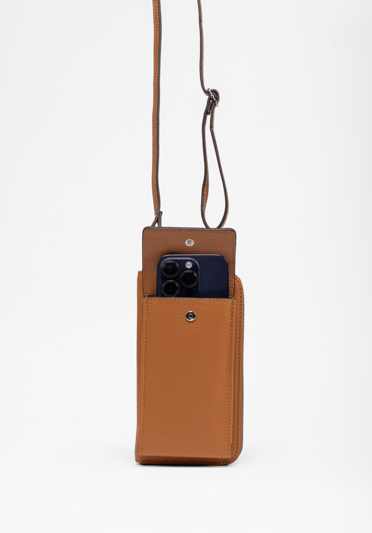 RENZO COSTA-PORTA CELULAR MULTI POCKET CED 2401 LEATHER - 4