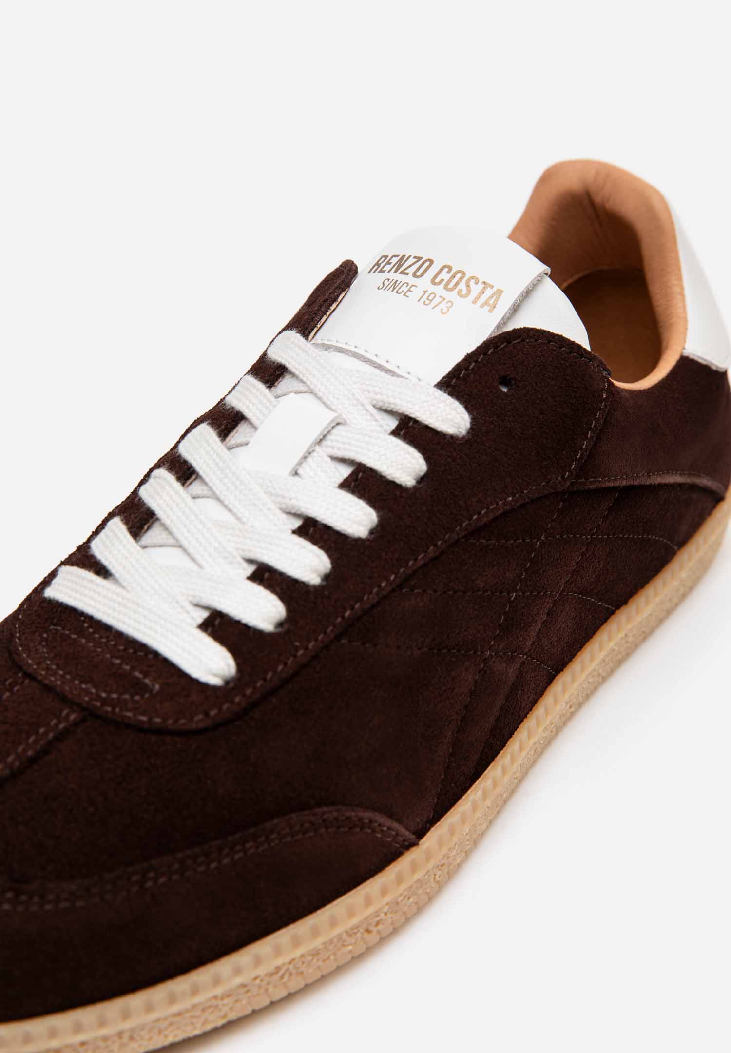 RENZO COSTA-SNEAKERS TERRA SUEDE ZPC 2557 CHOCOLATE - 6