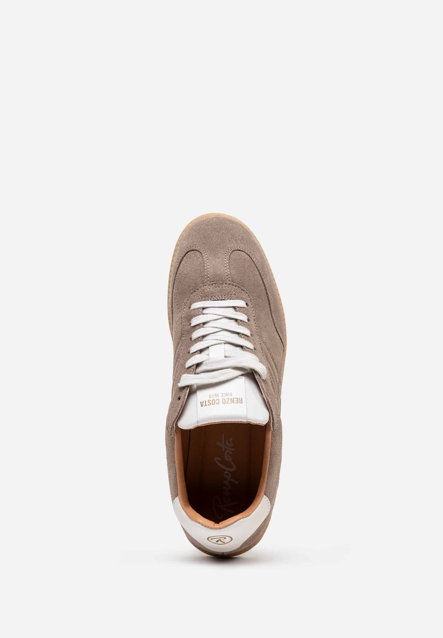 RENZO COSTA-SNEAKERS TERRA SUEDE ZPC 2557 TAUPE - 4