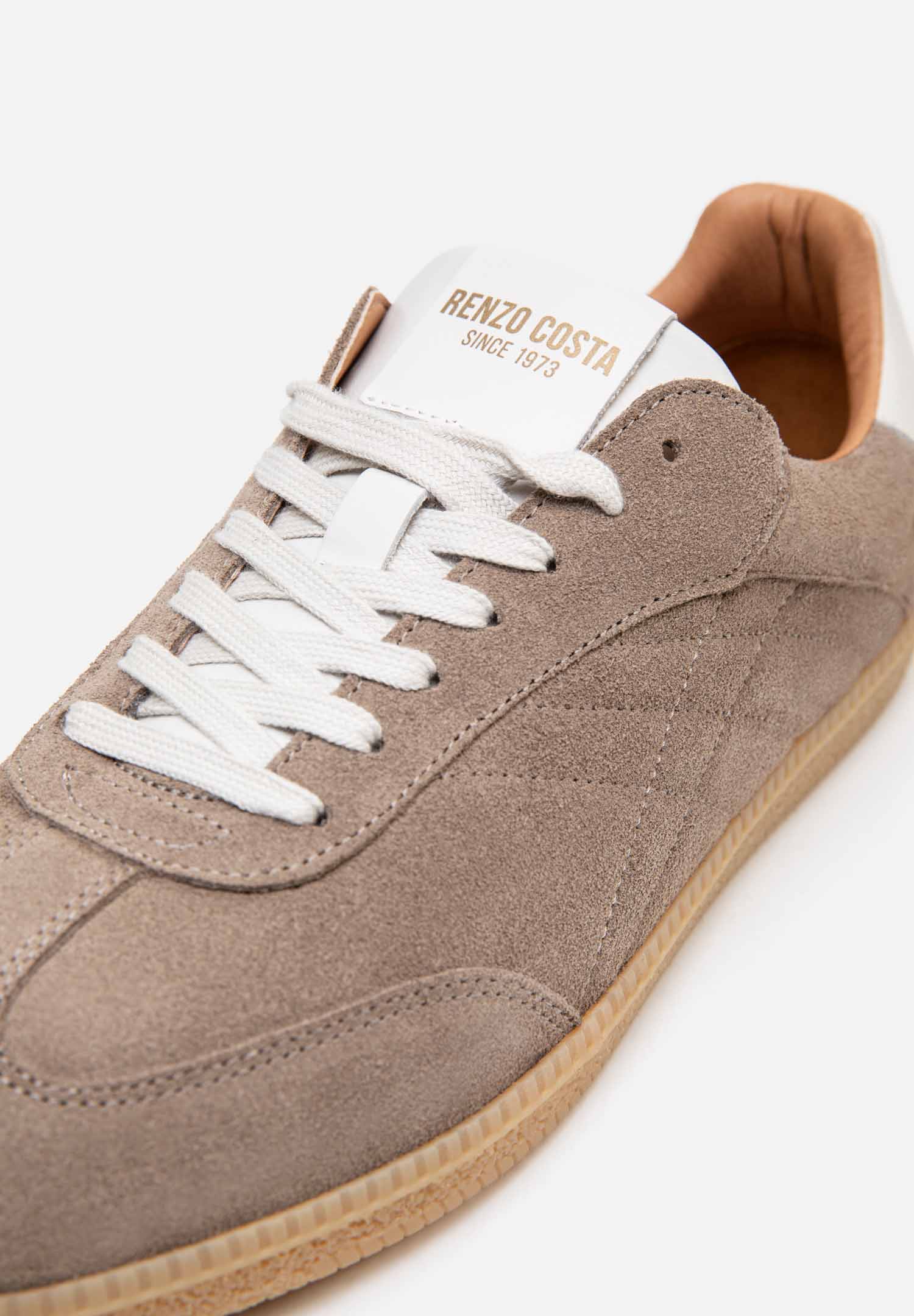 RENZO COSTA-SNEAKERS TERRA SUEDE ZPC 2557 TAUPE - 5