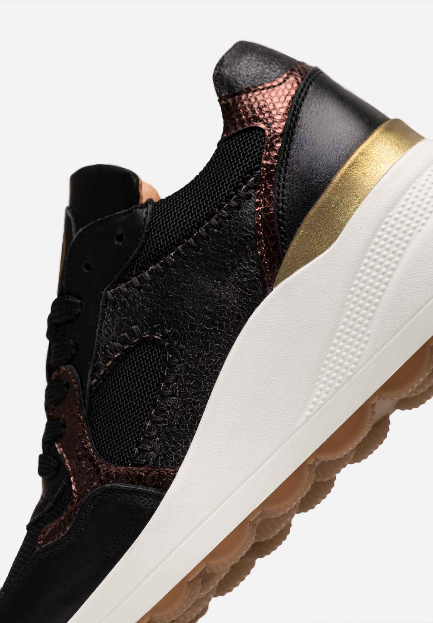 RENZO COSTA-SNEAKERS FUSION MIX ZPD 2510 BLACK / COPER - 5