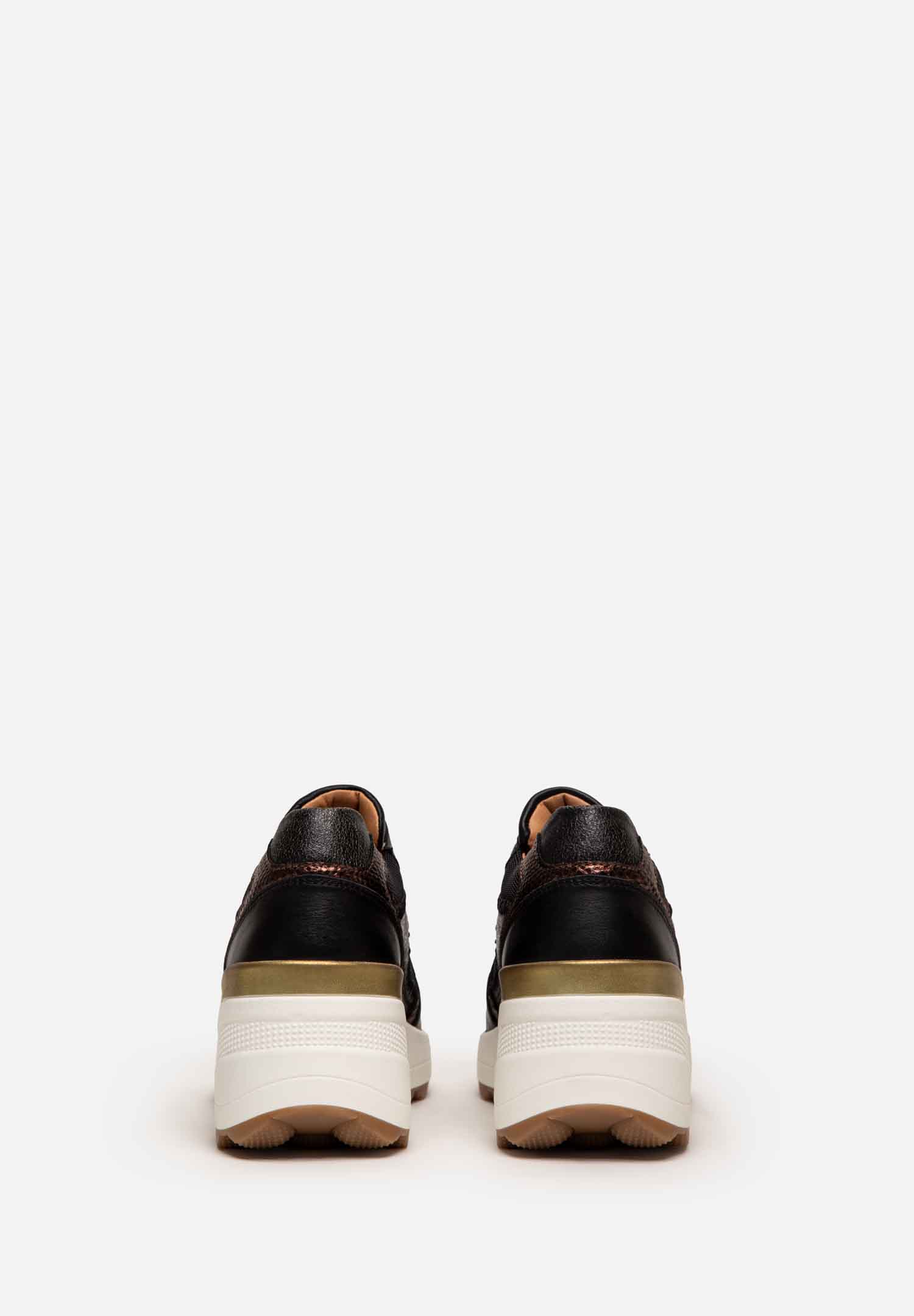 RENZO COSTA-SNEAKERS FUSION MIX ZPD 2510 BLACK / COPER - 7