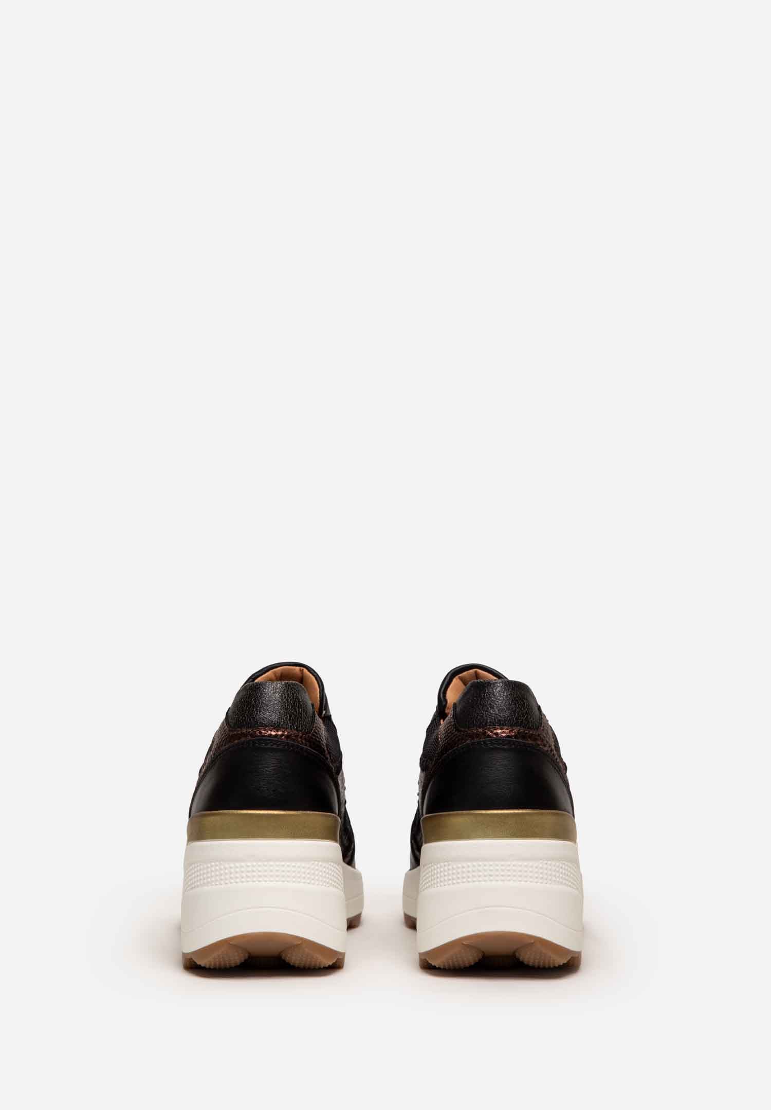 RENZO COSTA-SNEAKERS FUSION MIX ZPD 2510 BLACK / COPER - 7