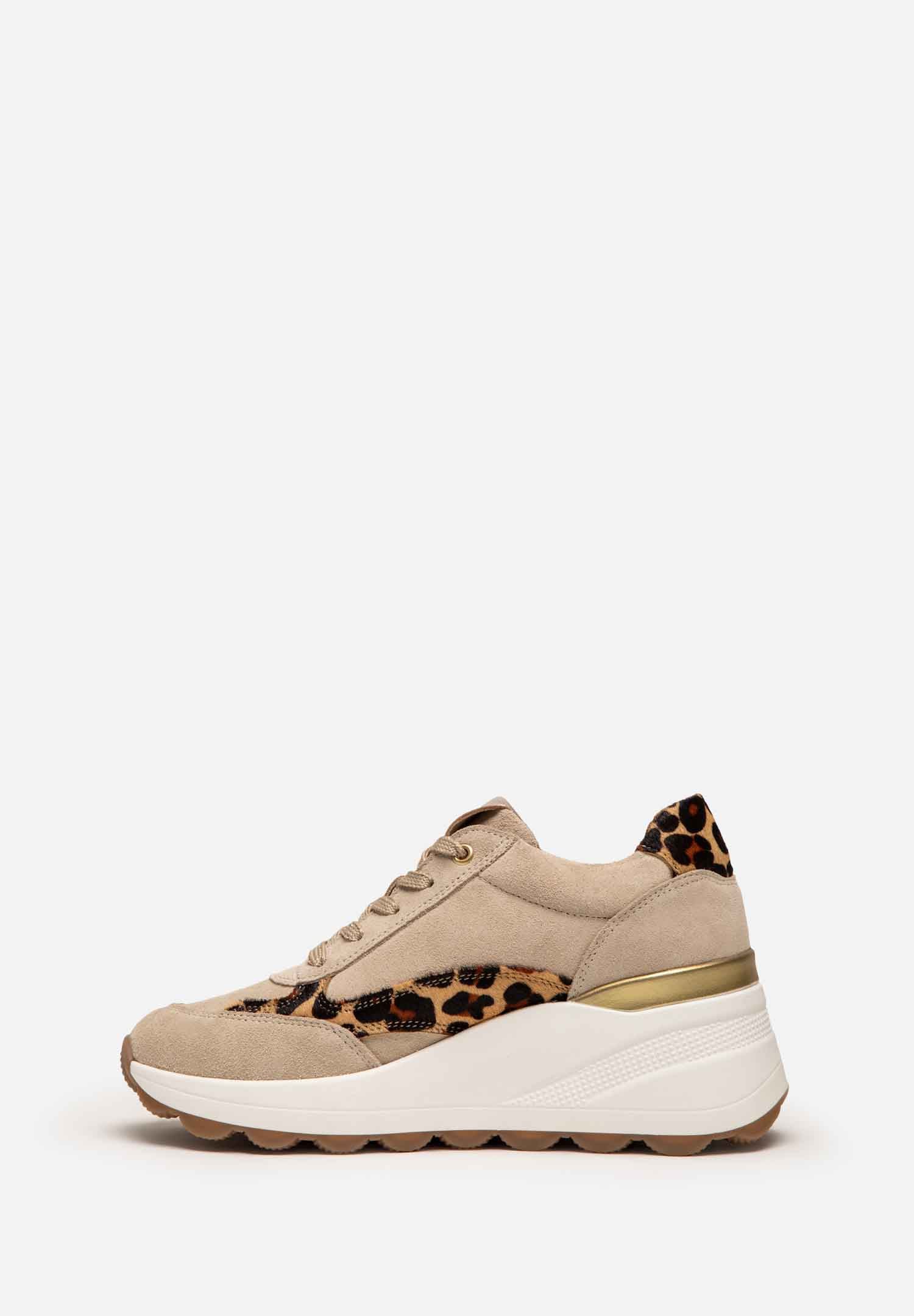 RENZO COSTA-SNEAKERS WILD MIX ZPD 2509 BEIGE / LEOPARDO - 6