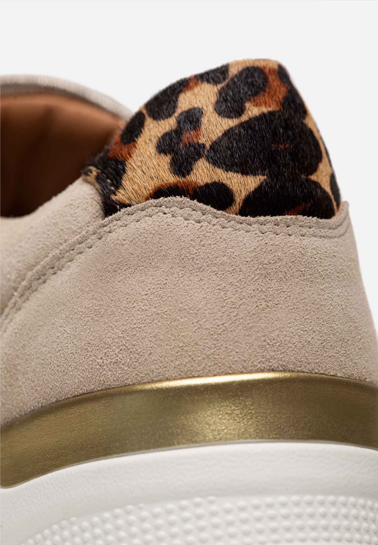 RENZO COSTA-SNEAKERS WILD MIX ZPD 2509 BEIGE / LEOPARDO - 8