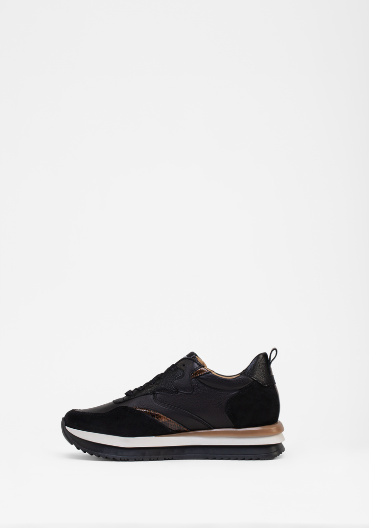 RENZO COSTA-SNEAKERS BLACK Y CROCO ZPD 2407 BLACK - 2