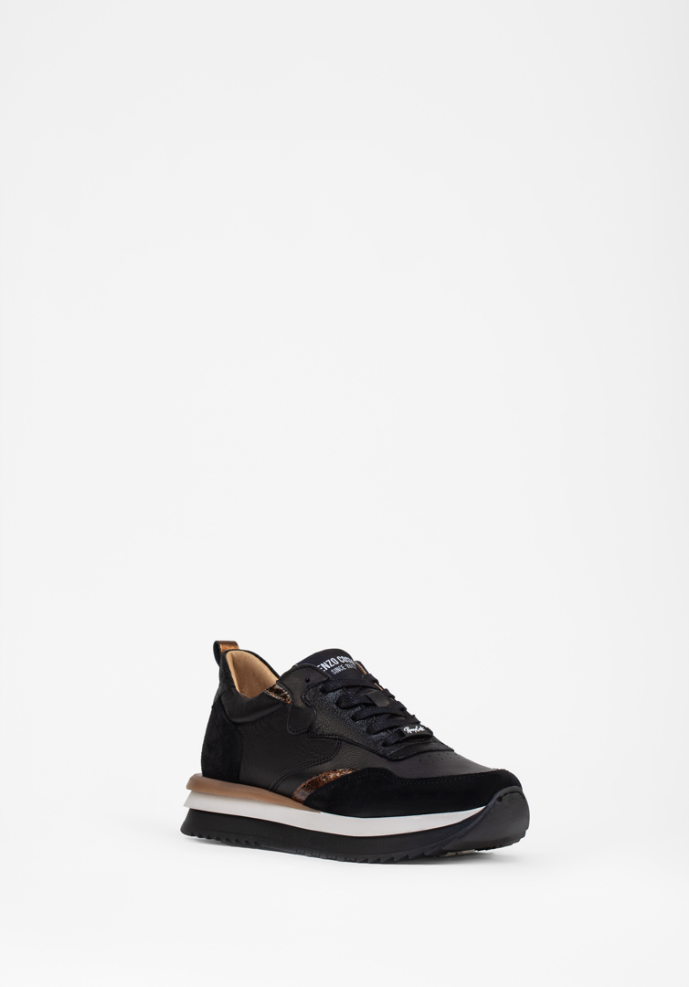 RENZO COSTA-SNEAKERS BLACK Y CROCO ZPD 2407 BLACK - 3