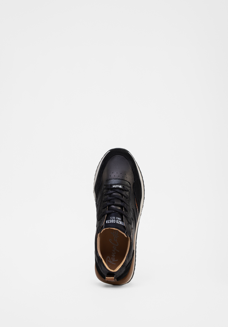 RENZO COSTA-SNEAKERS BLACK Y CROCO ZPD 2407 BLACK - 5