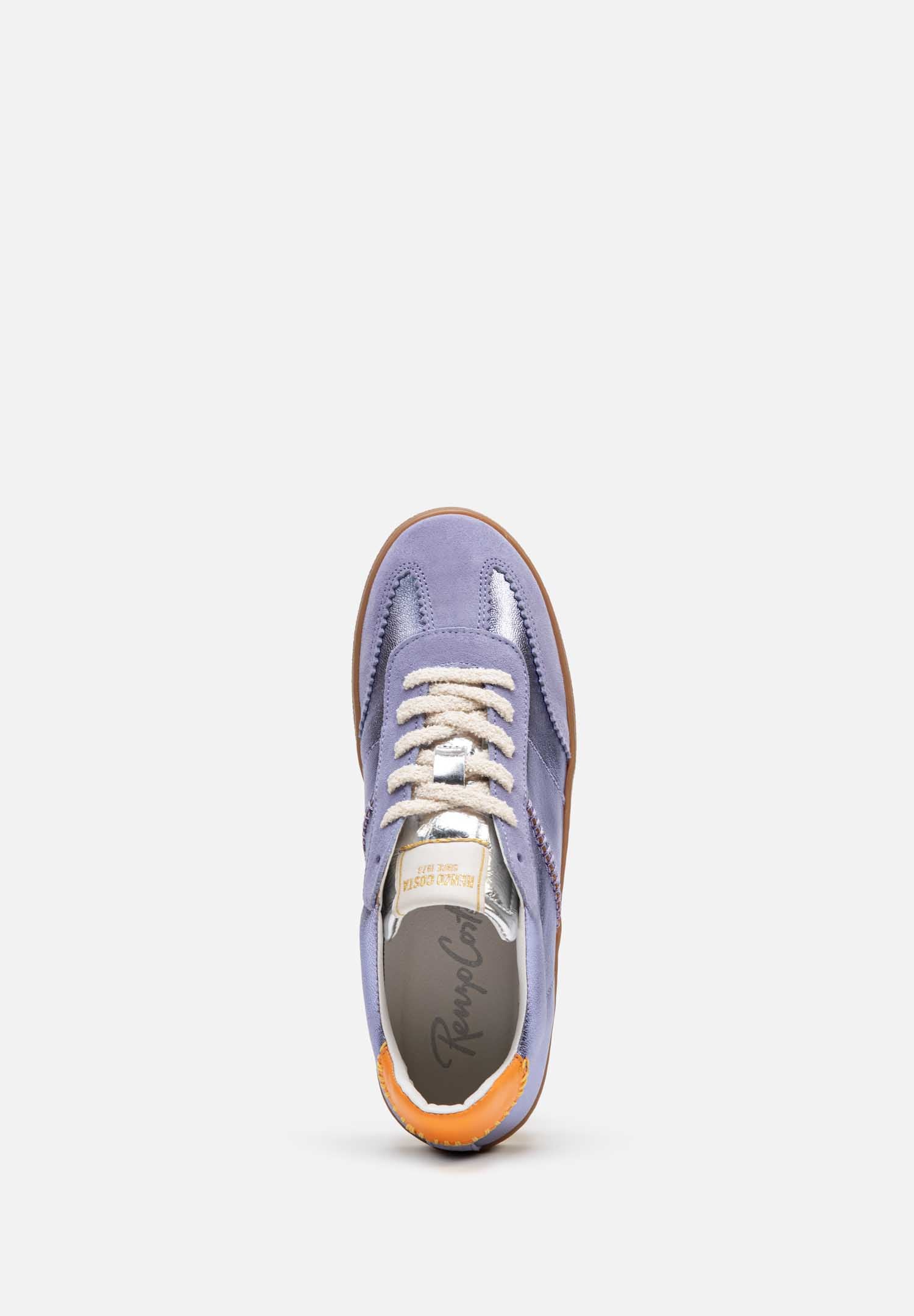 RENZO COSTA-SNEAKERS URBANA GLOW LAVANDA ZPD 2503 ORCHIDE BLUE - 4