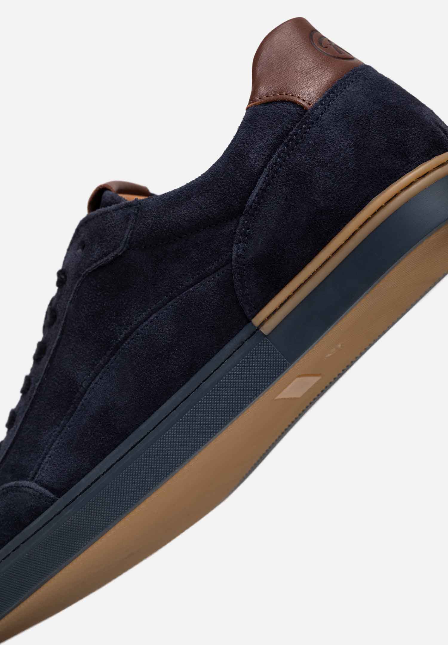 RENZO COSTA-SNEAKERS METRO SUEDE ZPC 2570 NAVY - 3