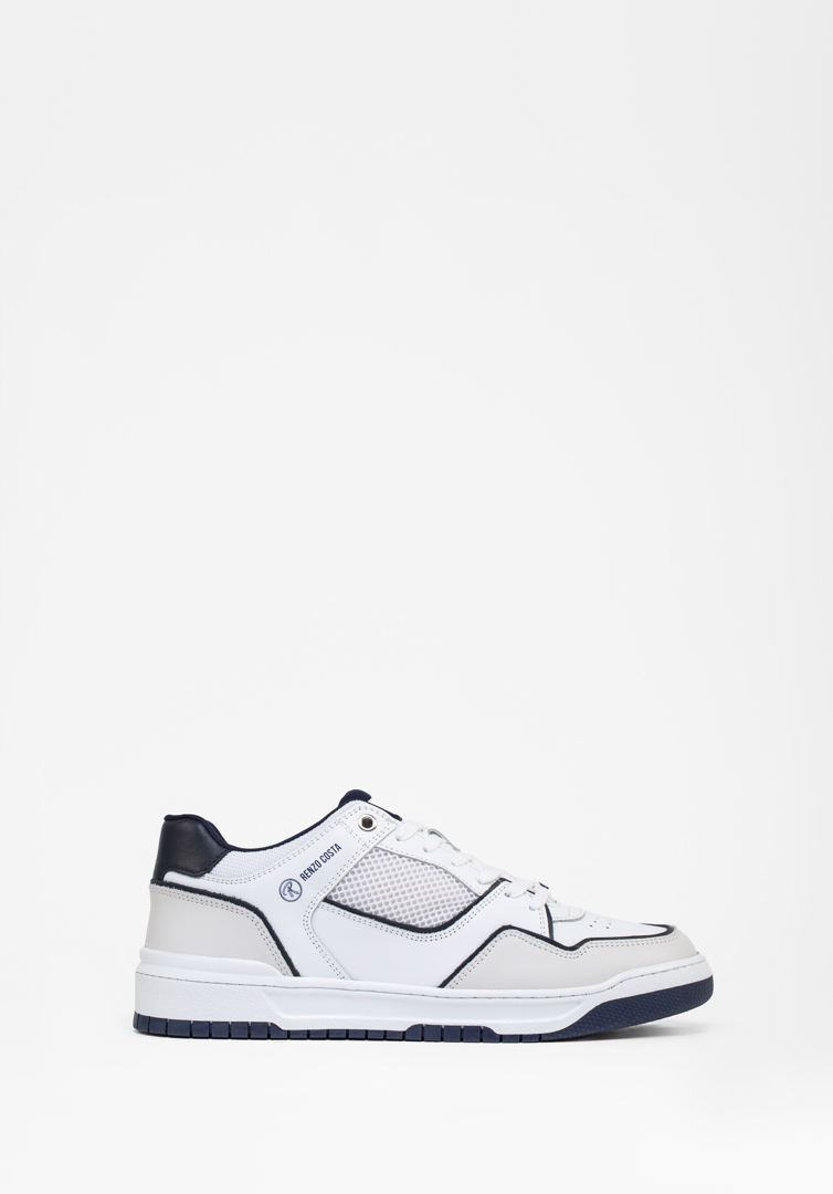 RENZO COSTA-SNEAKERS FLASHBACK BLANCO ZPC 2468 WHITE / BLUE - 1