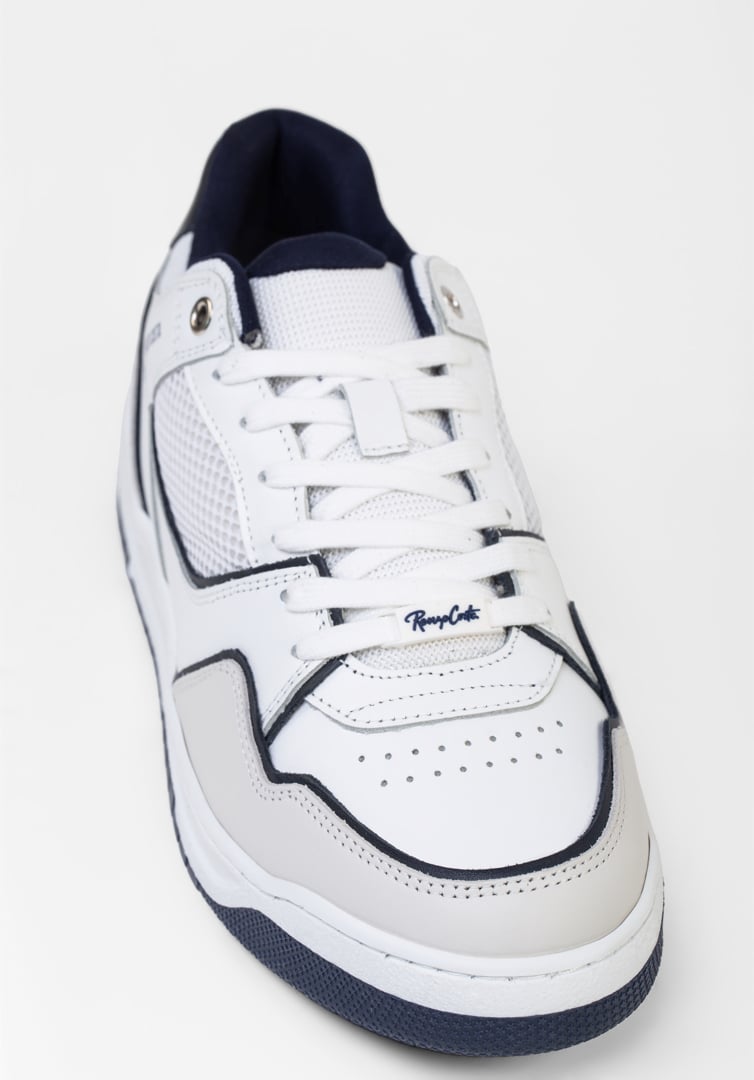 RENZO COSTA-SNEAKERS FLASHBACK BLANCO ZPC 2468 WHITE / BLUE - 4