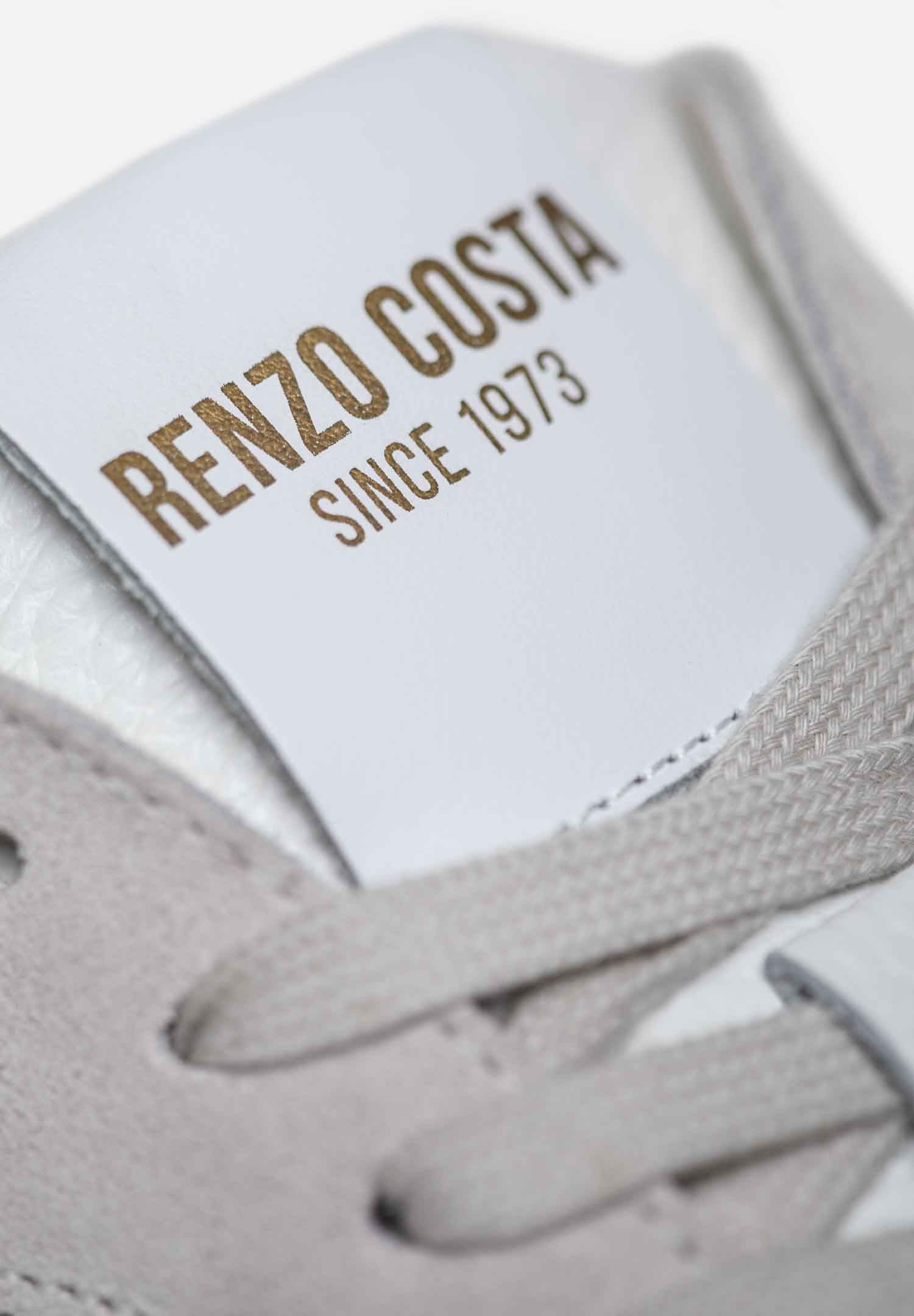RENZO COSTA-SNEAKERS AXIS ZPC 2556 WHITE / BROWN - 5