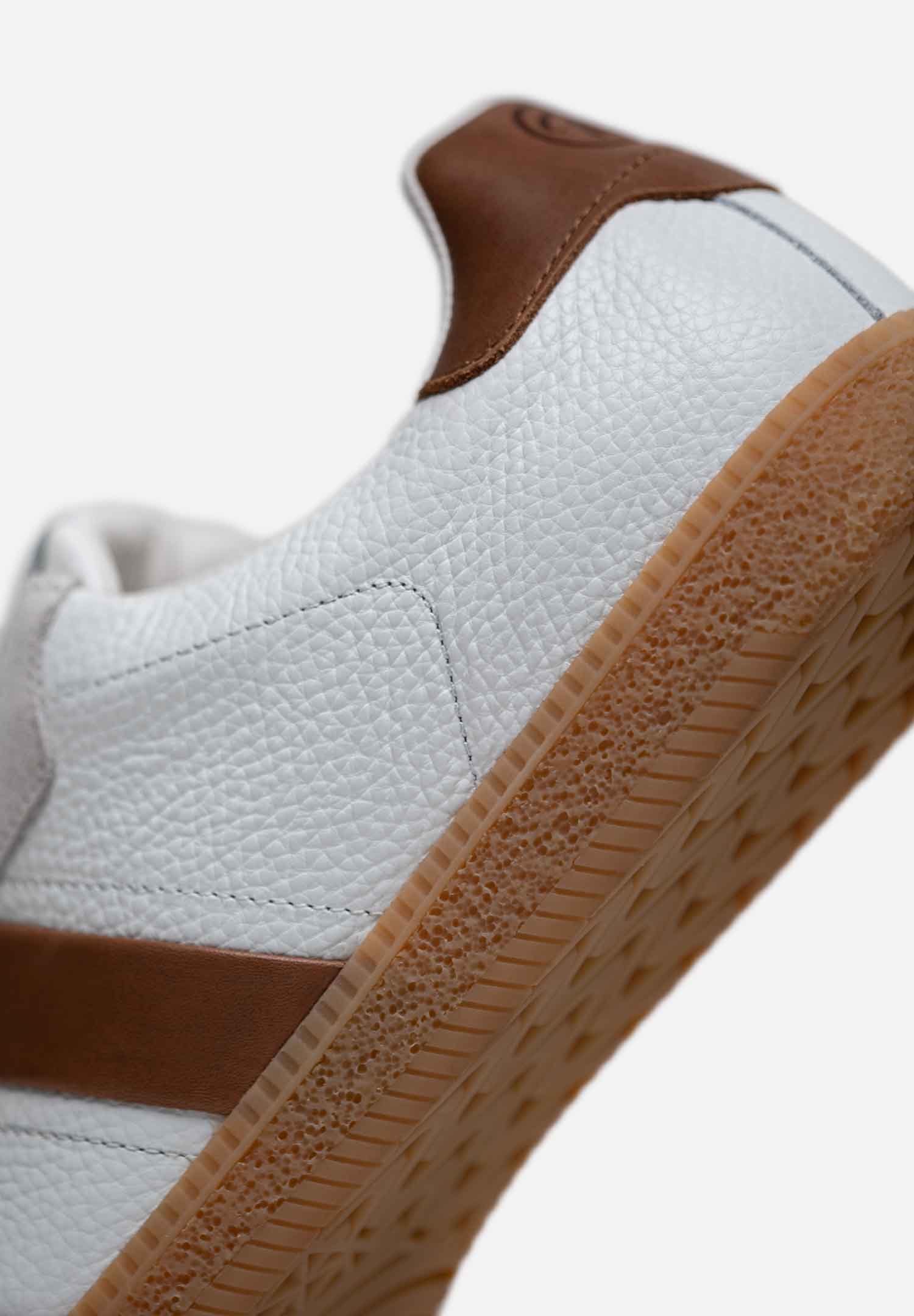 RENZO COSTA-SNEAKERS AXIS ZPC 2556 WHITE / BROWN - 7