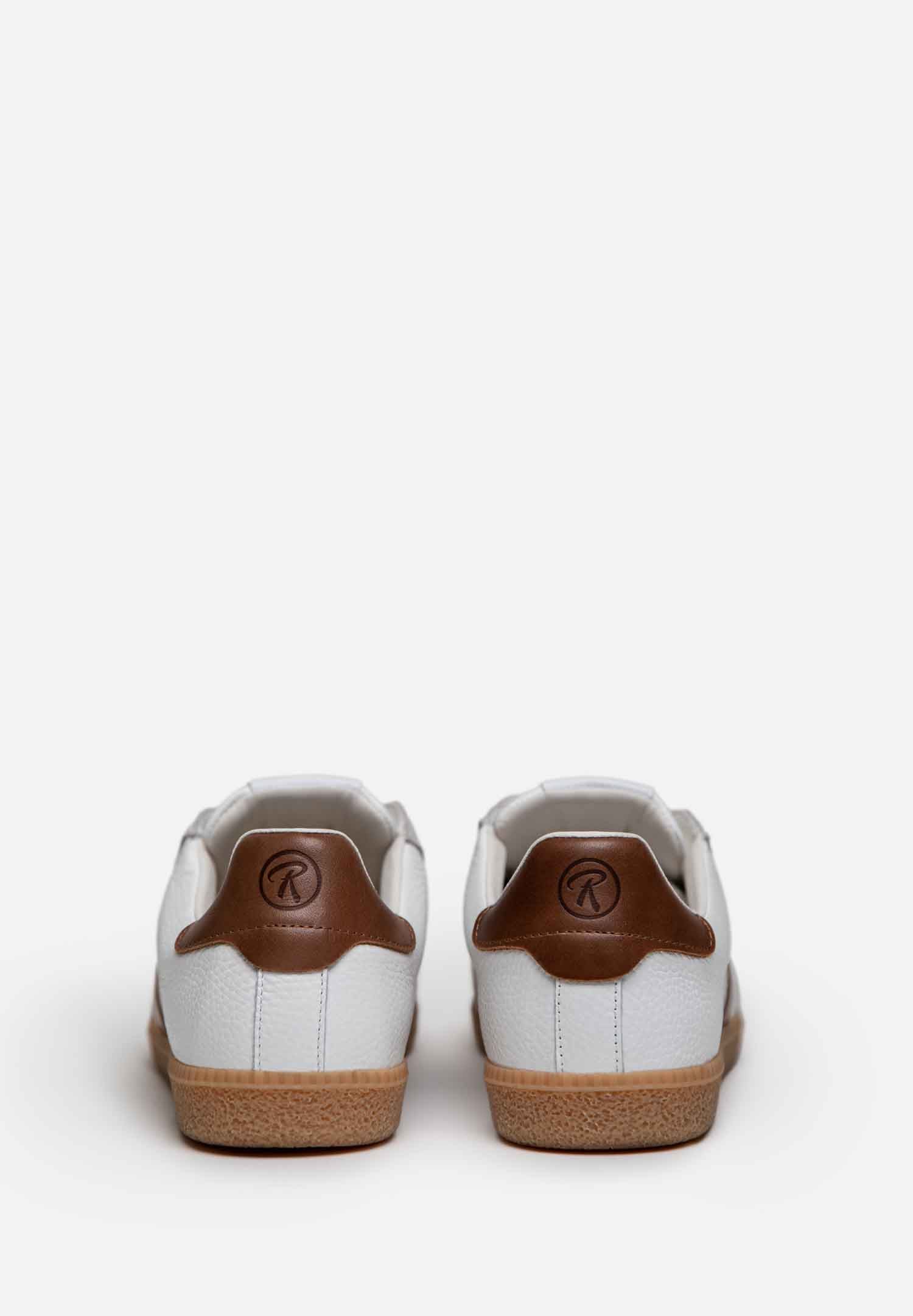 RENZO COSTA-SNEAKERS AXIS ZPC 2556 WHITE / BROWN - 8