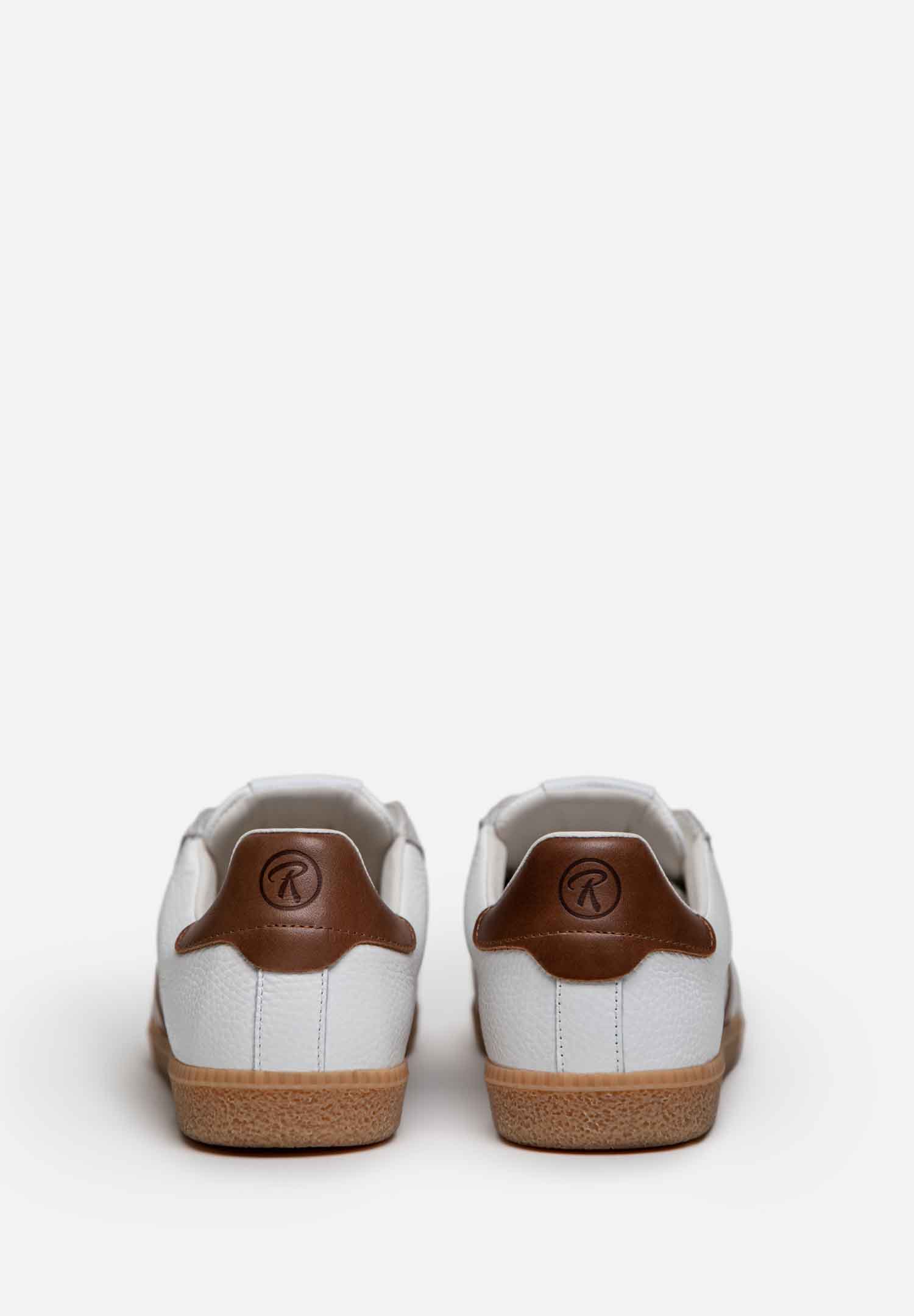 RENZO COSTA-SNEAKERS AXIS ZPC 2556 WHITE / BROWN - 8