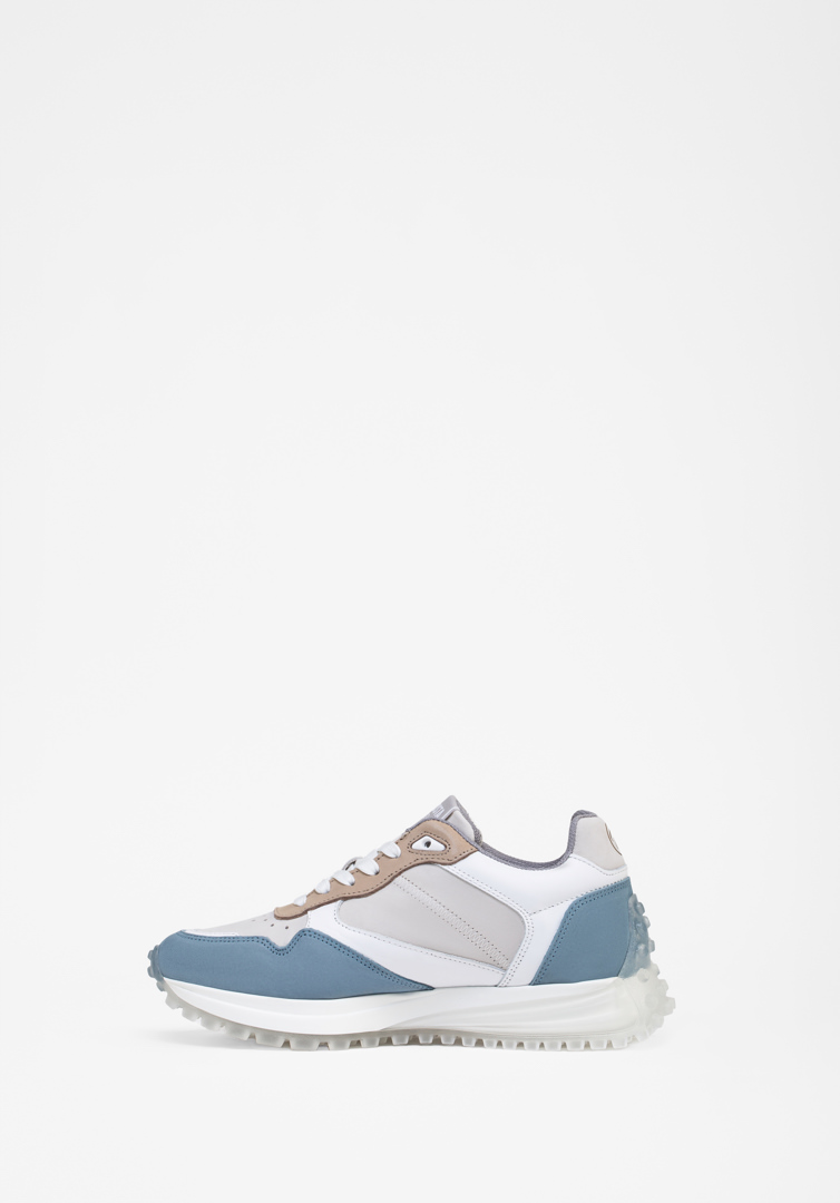 RENZO COSTA-SNEAKERS MULTICOLOR ZPD 2406 BLUE / BEIGE - 2