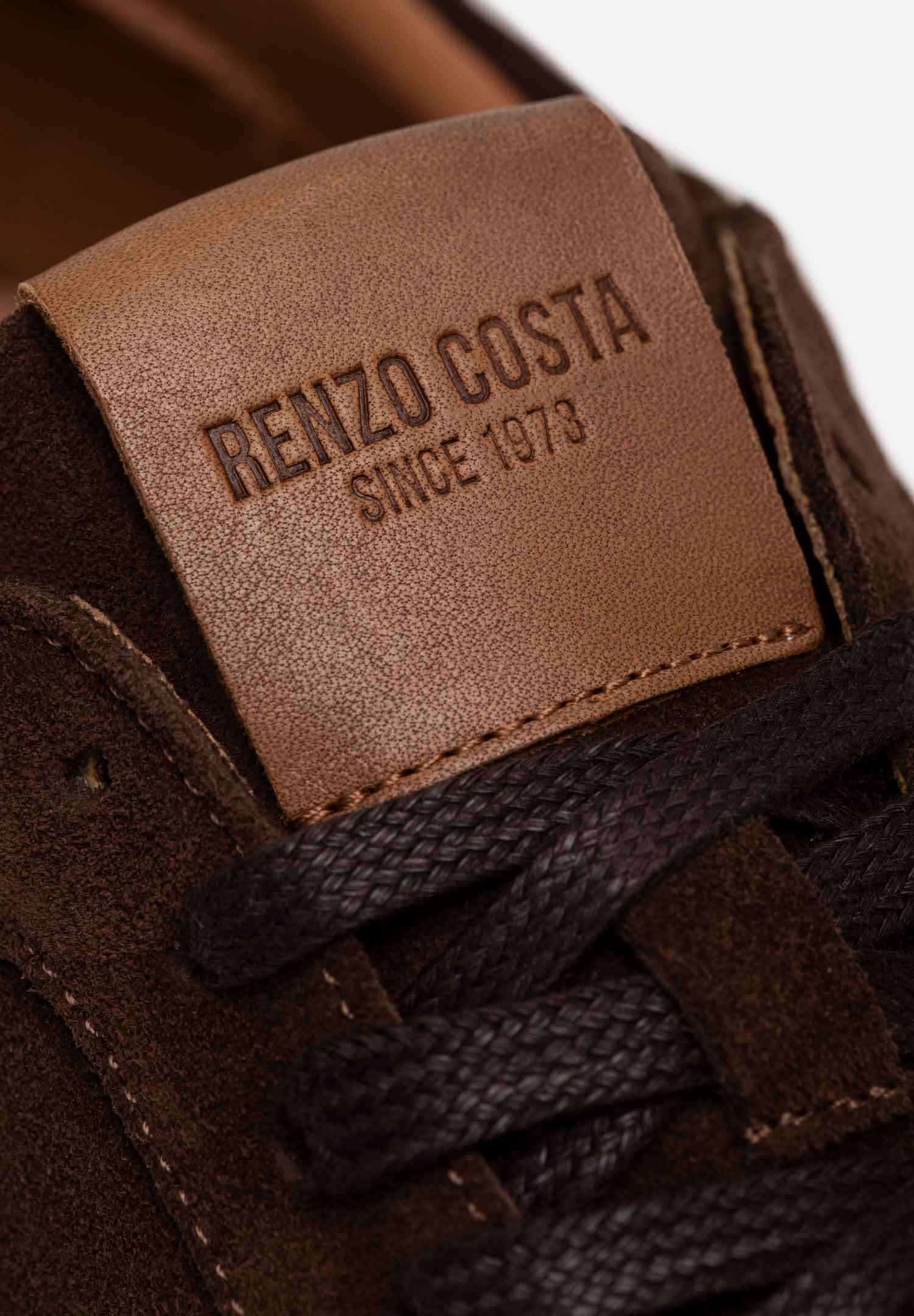 RENZO COSTA-SNEAKERS METRO SUEDE ZPC 2570 BROWN - 3