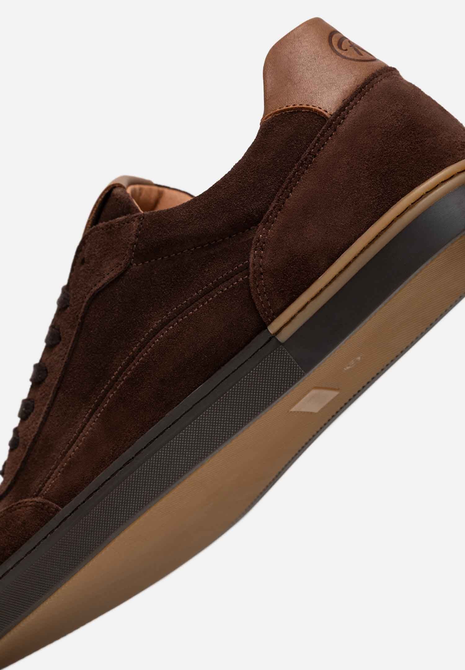 RENZO COSTA-SNEAKERS METRO SUEDE ZPC 2570 BROWN - 5