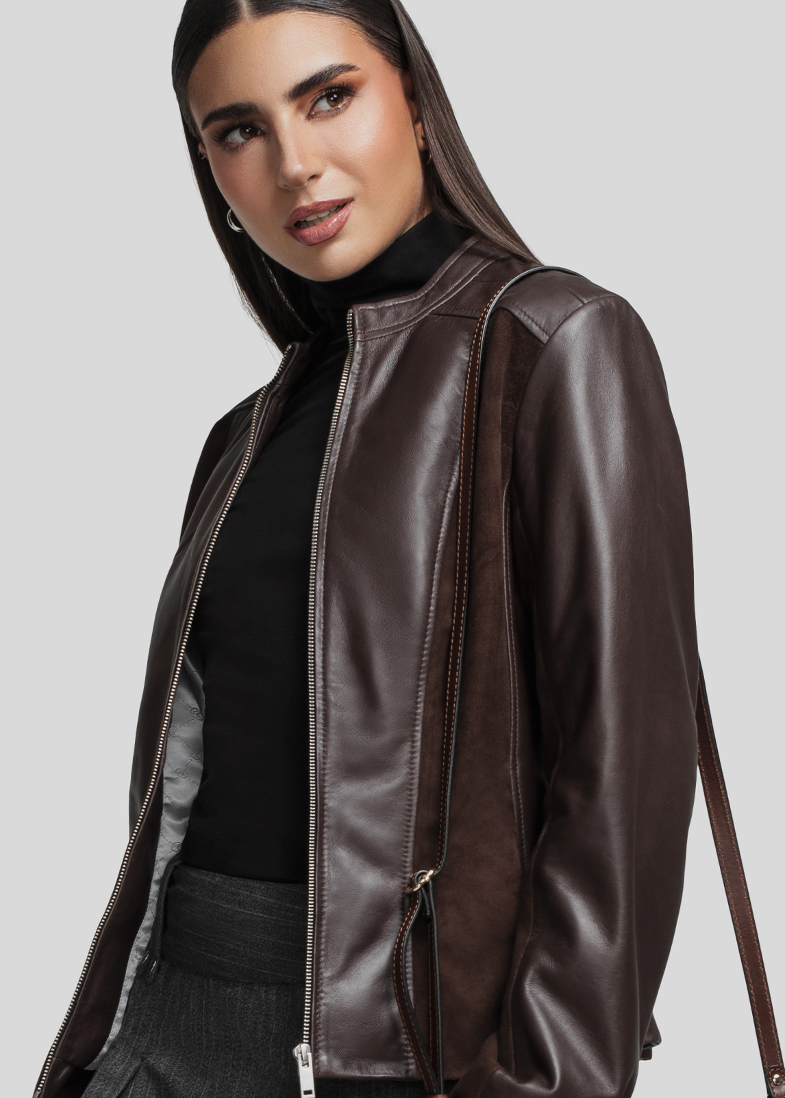 RENZO COSTA-CASACA DUALITY CSD 2506 BROWN-4165-3215 - 1
