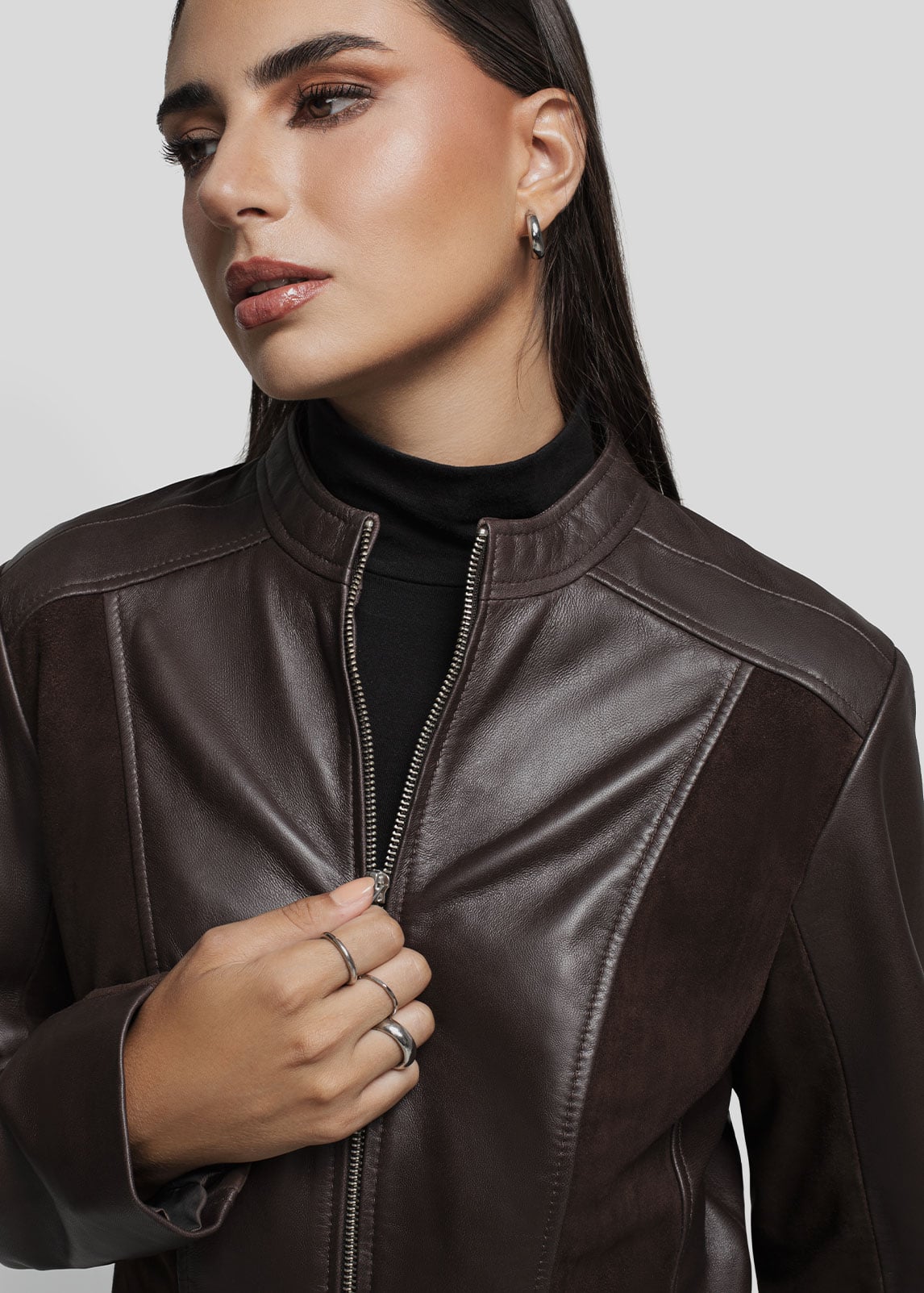 RENZO COSTA-CASACA DUALITY CSD 2506 BROWN-4165-3215 - 4