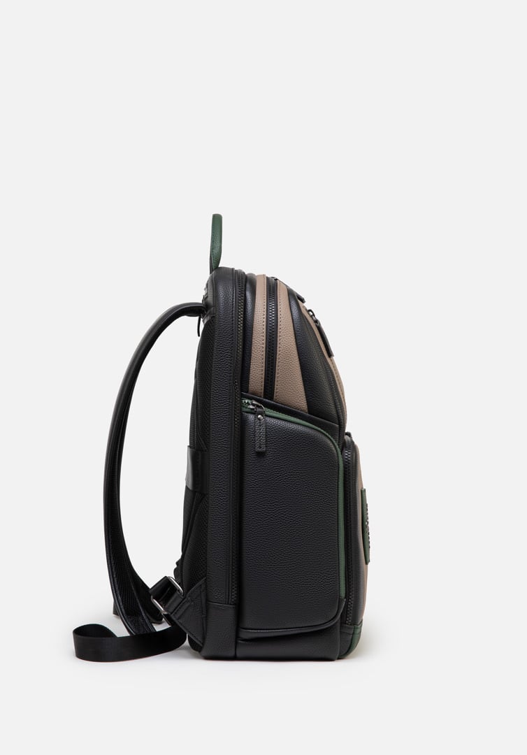 RENZO COSTA-MOCHILA MULTIPROPOSITO MCC 2457 1 BLACK/73 TAUPE/32 GREEN - 3