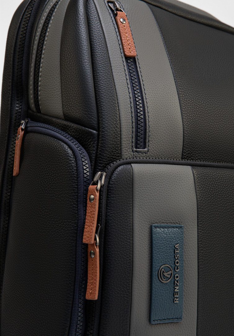 RENZO COSTA-MOCHILA MULTIPROPOSITO MCC 2457 1 BLACK/GREY/118 BLUE - 5